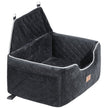 VEVOR Dog Booster Car Seat Pet Car Seat for Medium Large Dog up to 55 lbs Black