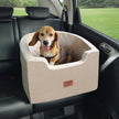 VEVOR Dog Booster Car Seat Pet Car Seat for Small Medium Dog up to 55 lbs Brown