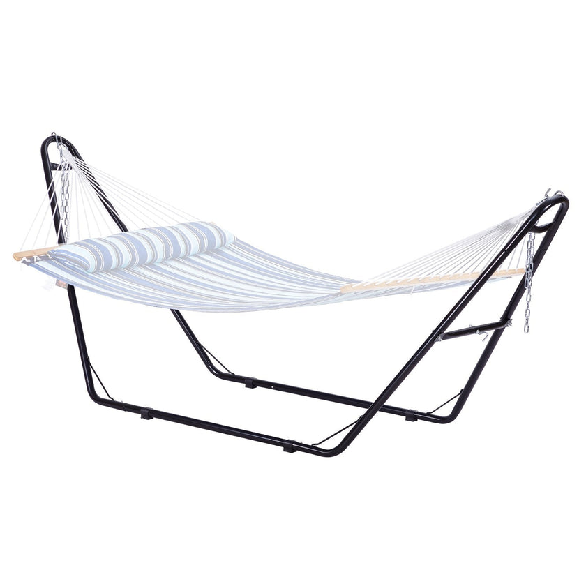 VEVOR Steel Hammock Stand 550lbs Capacity Hammock Frame Fits 7.5-13.5ft Hammocks