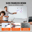 VEVOR Magnetic Glass Whiteboard, Dry Erase Board 48