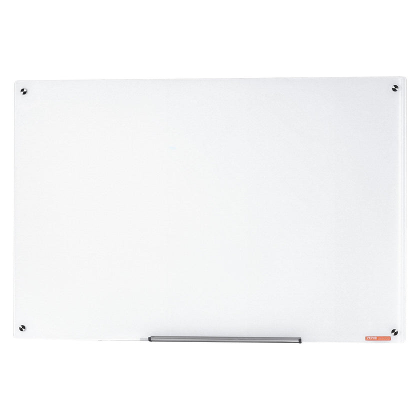 VEVOR Magnetic Glass Whiteboard, Dry Erase Board 48