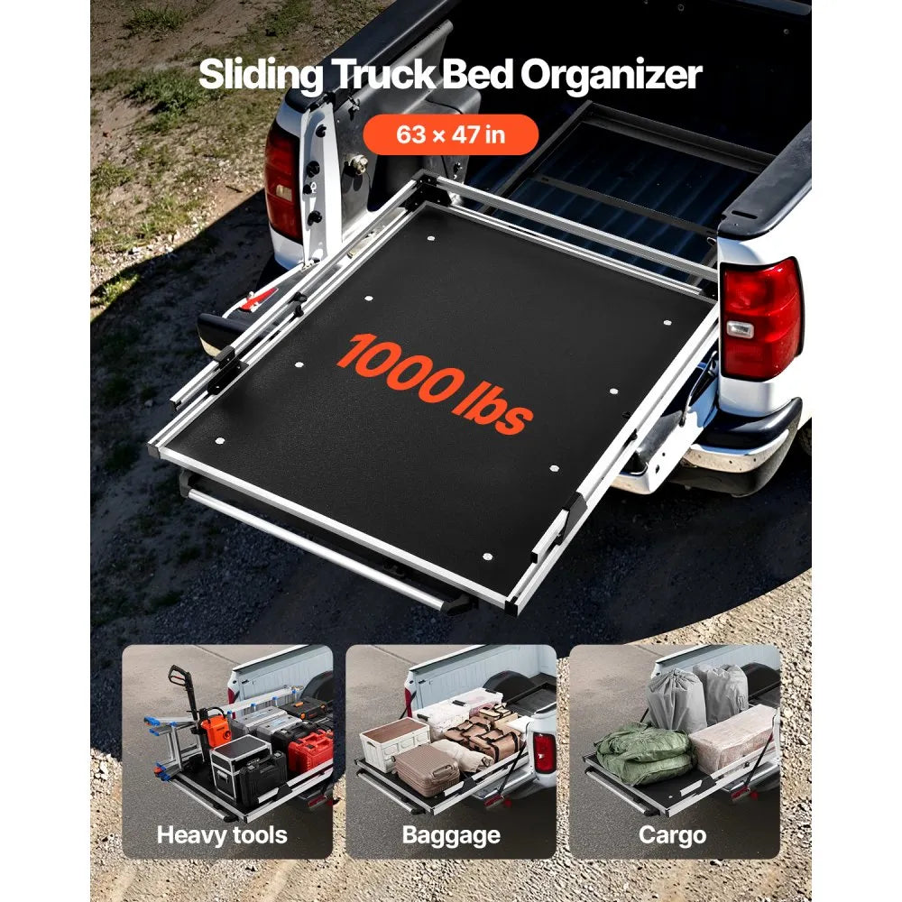 Sliding Truck Bed Organizer, 63