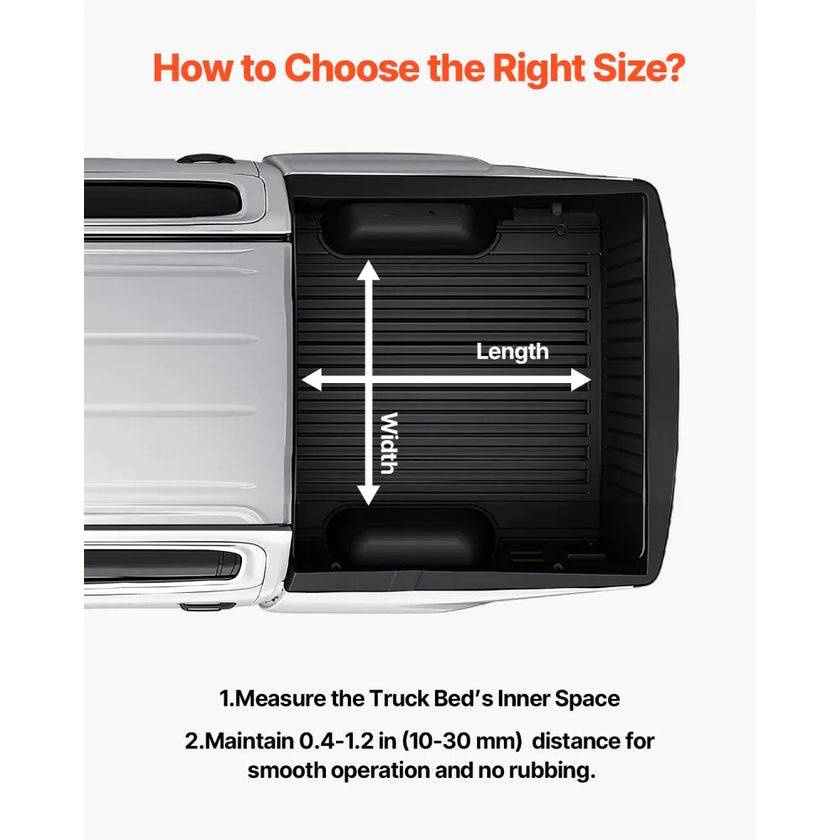Sliding Truck Bed Organizer, 63