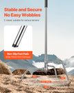 VEVOR C Stand Max Height 10.83 ft/330 cm Stainless Steel Photography Light Stand