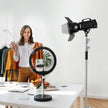 VEVOR C Stand Max Height 10.83 ft/330 cm Stainless Steel Photography Light Stand