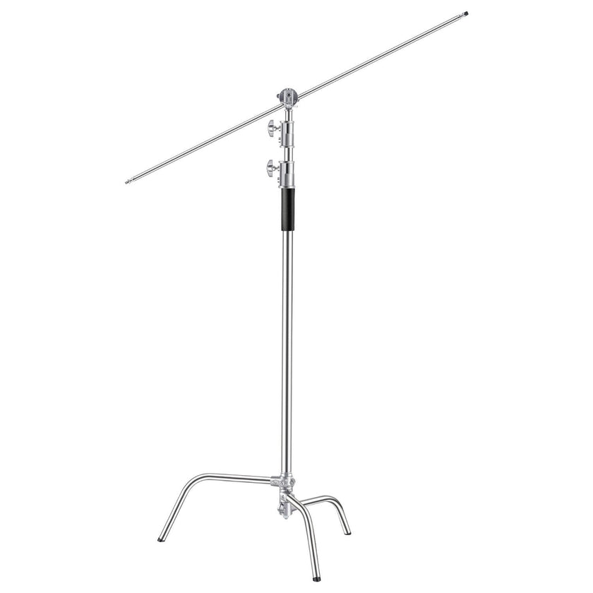 VEVOR C Stand Max Height 10.83 ft/330 cm Stainless Steel Photography Light Stand