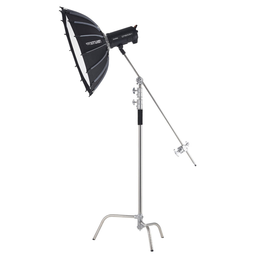 VEVOR C Stand with Boom Arm Max Height 10.83 ft/330 cm Photography Light Stand