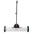 VEVOR 24-Inch Magnetic Sweeper with Wheels Telescoping Magnetic Pickup Tool