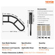VEVOR 2 PCS Handrails for Outdoor Steps 29