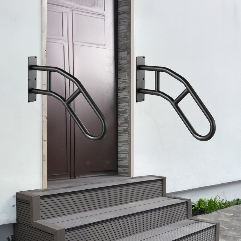 VEVOR 2 PCS Handrails for Outdoor Steps 29