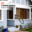 VEVOR Handrails for Outdoor Steps 32