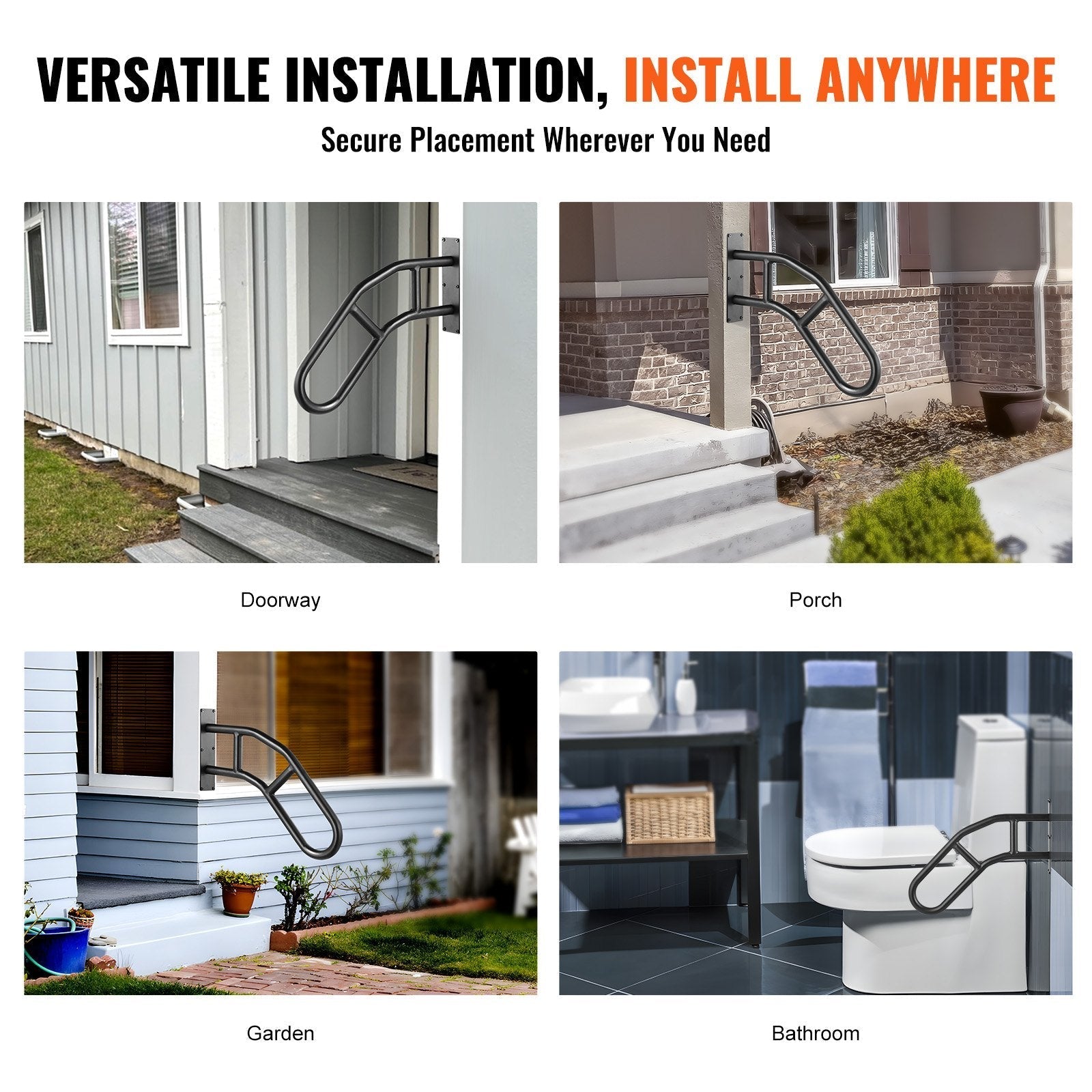 VEVOR Handrails for Outdoor Steps 32