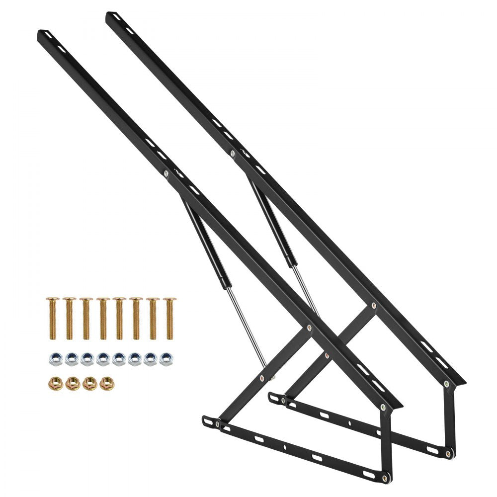VEVOR Bed Lift 59x79 in Compatible Bed Size 309 lbs Load DIY Wall Bed Hardware