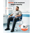 Phlebotomy Chair with Adjustable Armrests & Storage Drawer, 500 lb Capacity, Medical Blood Draw Chair