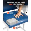 Phlebotomy Chair with Adjustable Armrests & Storage Drawer, 500 lb Capacity, Medical Blood Draw Chair