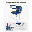 Phlebotomy Chair with Adjustable Armrests & Storage Drawer, 500 lb Capacity, Medical Blood Draw Chair