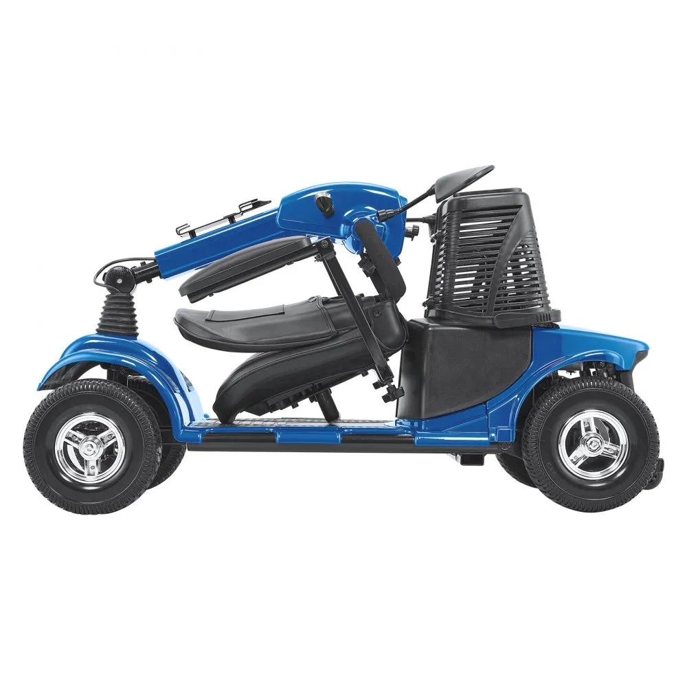 VEVOR Heavy-Duty 4 Wheel Mobility Scooter for Adults & Seniors - Folding Electric Powered Mobility Scooter & 12 Mile Long Range, All Terrain Travel Scooter with 9° Climbing Capacity, 265lb Capacity
