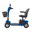 VEVOR Heavy-Duty 4 Wheel Mobility Scooter for Adults & Seniors - Folding Electric Powered Mobility Scooter & 12 Mile Long Range, All Terrain Travel Scooter with 9° Climbing Capacity, 265lb Capacity
