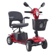 VEVOR Heavy-Duty 4 Wheel Mobility Scooter for Adults & Seniors - Folding Electric Powered Mobility Scooter & 12 Mile Long Range, All Terrain Travel Wheelchair with 9° Climbing Capacity, 265lb Capacity