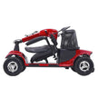 VEVOR Heavy-Duty 4 Wheel Mobility Scooter for Adults & Seniors - Folding Electric Powered Mobility Scooter & 12 Mile Long Range, All Terrain Travel Wheelchair with 9° Climbing Capacity, 265lb Capacity