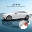 10 PACK Clear Plastic Temporary Universal Disposable Car Cover Rain Dust Garage