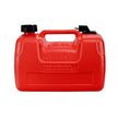 VEVOR Marine Fuel Tank, 3.17 Gallon/12L, Portable Boat Fuel Gas Tank for Outboard Engine Boats, Plastic Outboard Marine Boat Fuel Tank with Hose, Easy to Carry for Yacht, Fishing Boat, Deck Boat, Red