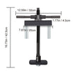 VEVOR Liner Puller Cylinder Liner Puller, Diesel Engines Liner Puller Tool, Both Dry-Type and Wet-Type Fit Diameter of 75 mm-138 mm, Universal Cylinder Liner Puller Tool Set for Auto Repair