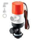 VEVOR Livewell Pump for Boat 12V 500 GPH Livewell Aerator Pump Straight 2 Inlets