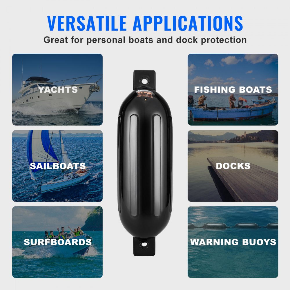 VEVOR Boat Fenders, 8.5