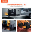 VEVOR 8KW Diesel Heater, 12V/24V All-in-One Diesel Air Heater, Bluetooth App, Remote Control & Display, CO Alarm, Fast Heating Vertical Portable Heater for Vehicles & Garage