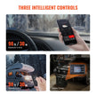 VEVOR 8KW Diesel Heater, 12V/24V All-in-One Diesel Air Heater, Bluetooth App, Remote Control & Display, CO Alarm, Fast Heating Vertical Portable Heater for Vehicles & Garage