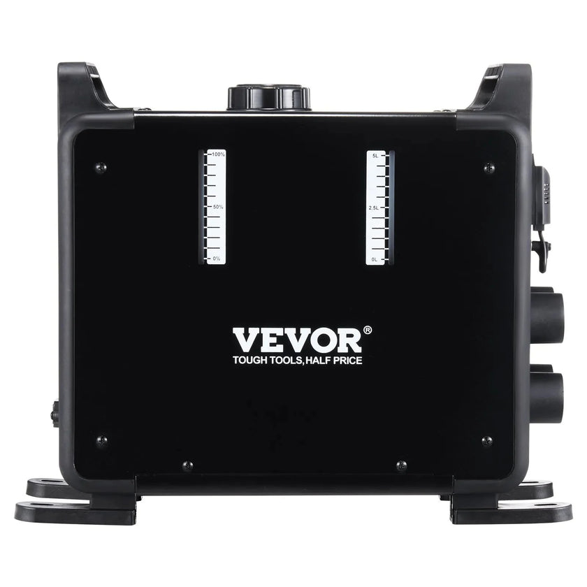 VEVOR 8KW Diesel Heater, 12V/24V All-in-One Diesel Air Heater, Bluetooth App, Remote Control & Display, CO Alarm, Fast Heating Vertical Portable Heater for Vehicles & Garage
