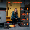VEVOR 8KW Diesel Heater, 12V/24V All-in-One Diesel Air Heater with Bluetooth App, Remote Control, Display Screen & CO Alarm, Fast Heating Portable Diesel Heater for Vehicles and Garage