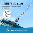 VEVOR Boat Anchor Chain Stainless Steel Lead Chain 1/4