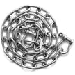 VEVOR Boat Anchor Chain Stainless Steel Lead Chain 1/4