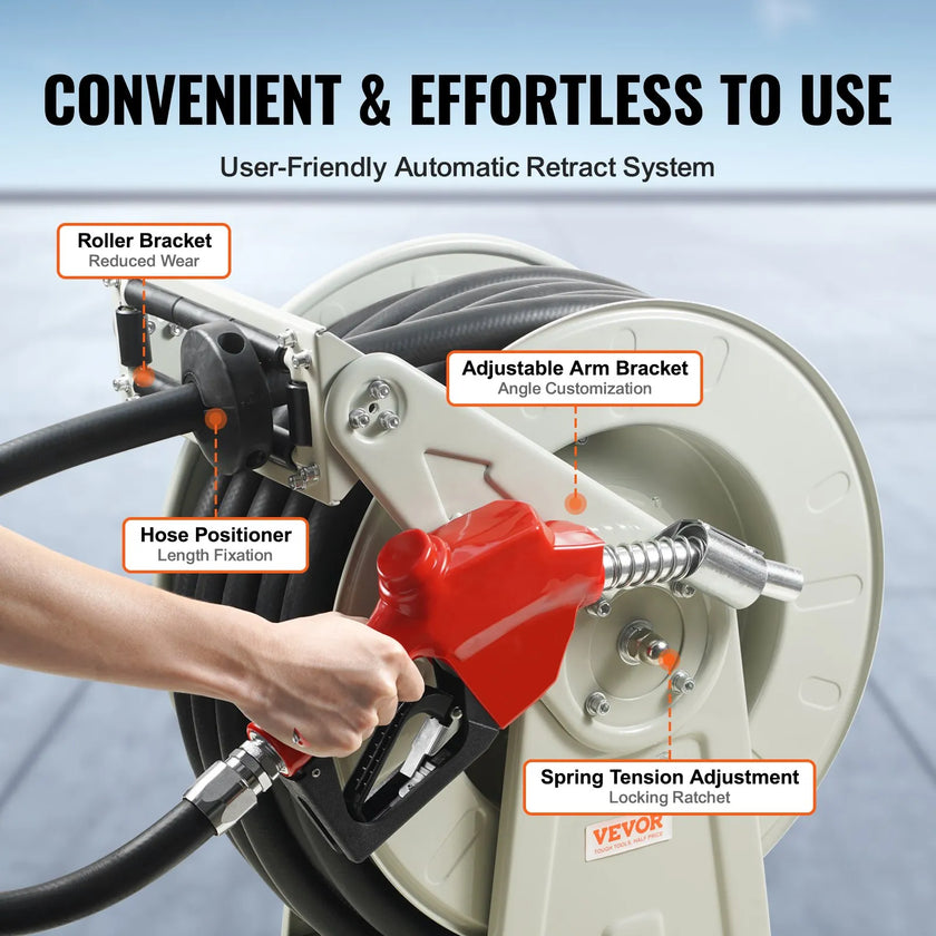 VEVOR Fuel Hose Reel, 1