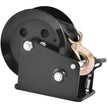 VEVOR Hand Winch, 1600 lbs Pulling Capacity, Boat Trailer Winch Heavy Duty Rope Crank with 33 ft Polyester Strap and Two-Way Ratchet, Manual Operated Hand Crank Winch for Trailer, Boat or ATV Towing