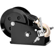 VEVOR Hand Winch, 3500 lbs Pulling Capacity, Boat Trailer Winch Heavy Duty Rope Crank with 33 ft Polyester Strap and Two-Way Ratchet, Manual Operated Hand Crank Winch for Trailer, Boat or ATV Towing