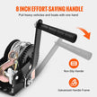 VEVOR Hand Winch, 800 lbs Pulling Capacity, Boat Trailer Winch Heavy Duty Rope Crank with 33 ft Steel Wire Cable and Two-Way Ratchet, Manual Operated Hand Crank Winch for Trailer, Boat or ATV Towing