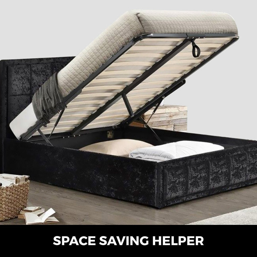 60'' Bed Lift Hydraulic Mechanisms Bed Box Storage Space Saving Project hardware