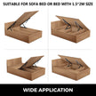 60'' Bed Lift Hydraulic Mechanisms Bed Box Storage Space Saving Project hardware