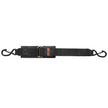 VEVOR Retractable Ratchet Straps Tie Down Straps 2 in x 2 ft for Boat (2 Pack)