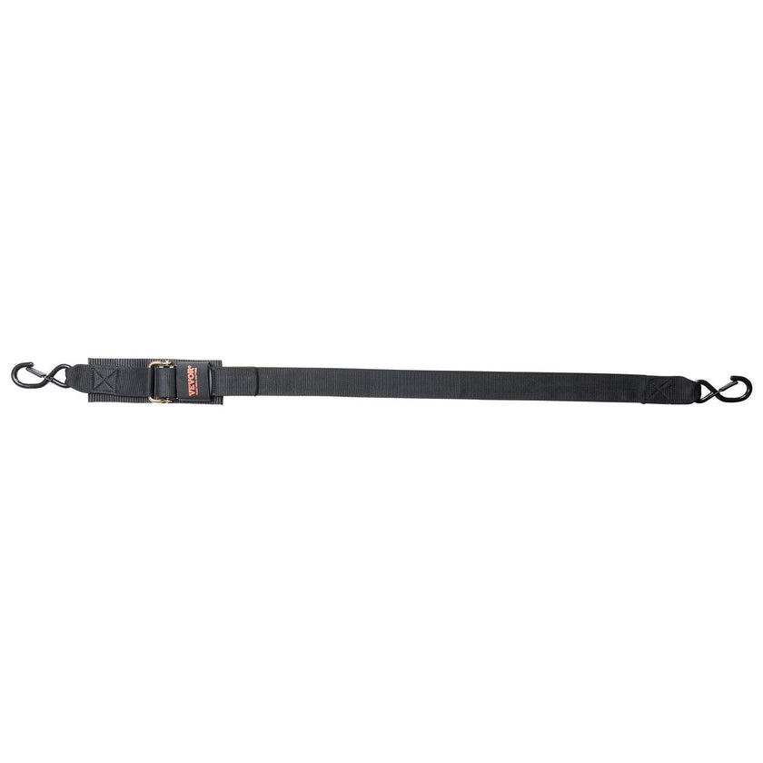 VEVOR Retractable Ratchet Straps Tie Down Straps 2 in x 4 ft for Boat (2 Pack)