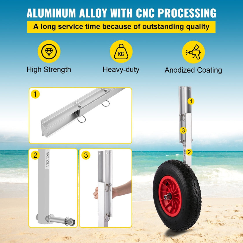 VEVOR Boat Launching Wheels, 15