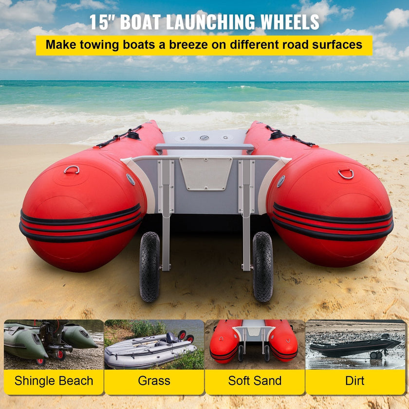 VEVOR Boat Launching Wheels, 15