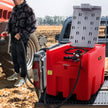 VEVOR Portable Diesel Tank, 116 Gallon Capacity, Diesel Fuel Tank with 12V Electric Transfer Pump, Polyethylene Diesel Transfer Tank for Easy Fuel Transportation, Red