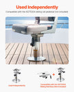 VEVOR Boat Seat Pedestal 12.76-18.7 Inches Height Adjustable Boat Seat Mount