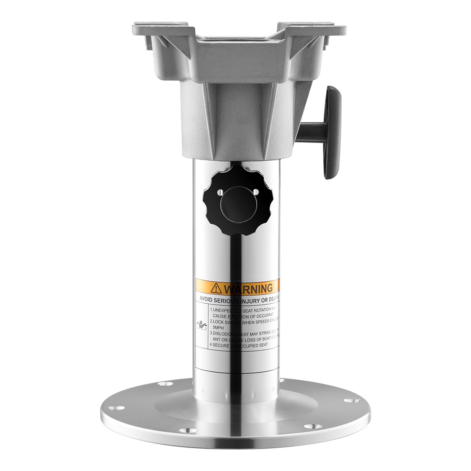 VEVOR Boat Seat Pedestal 12.76-18.7 Inches Height Adjustable Boat Seat Mount