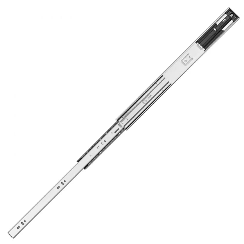 VEVOR Drawer Slides Side Mount Rails, Soft-Close10 Pairs 18 Inch, Heavy Duty Full Extension Steel Track, Noiseless Guide Glides Cabinet Kitchen Runners with Ball Bearing, 100 Lbs Load Capacity