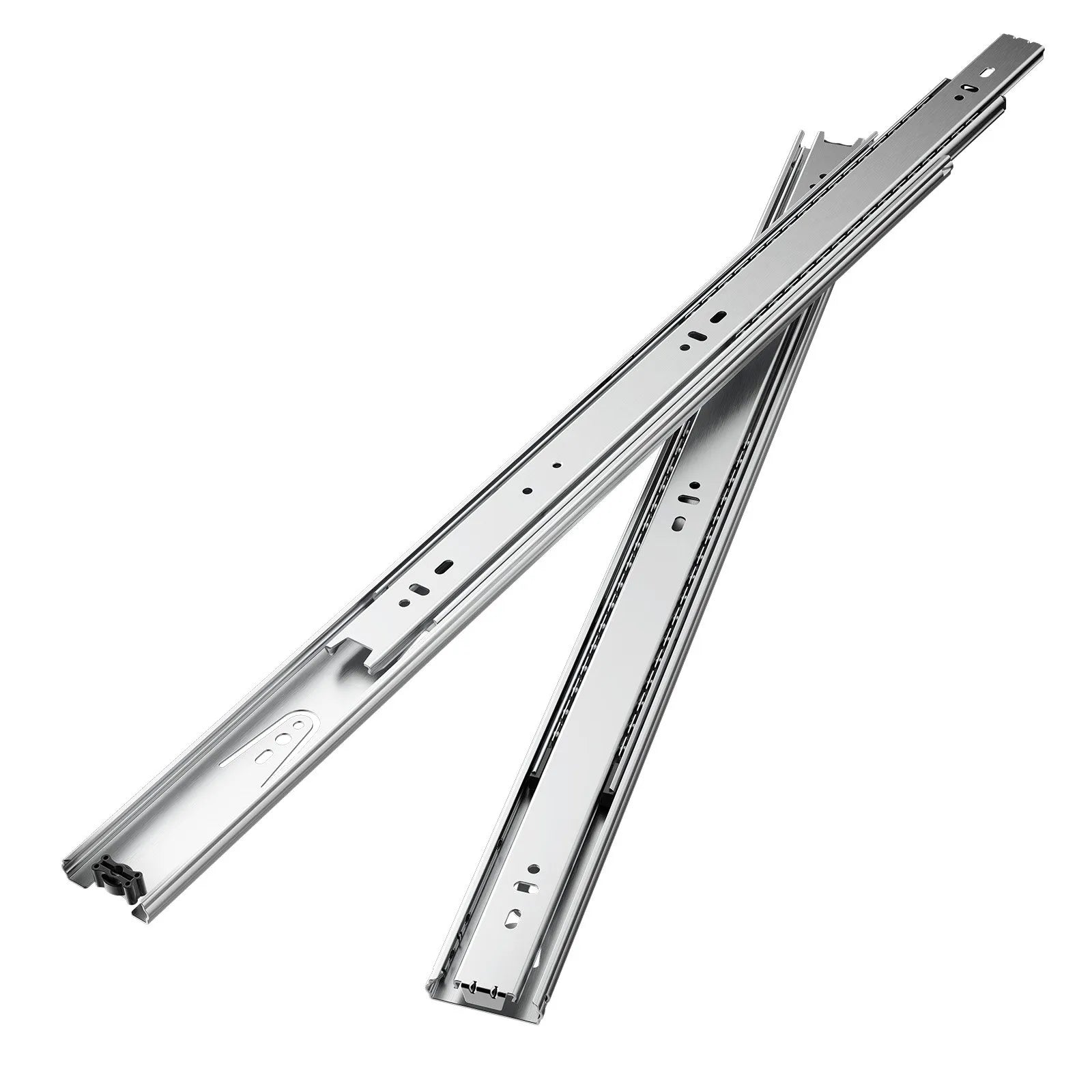 VEVOR Drawer Cabinet Slides Side Mount 24 inch 10 Pairs 100 LB Load Replacement